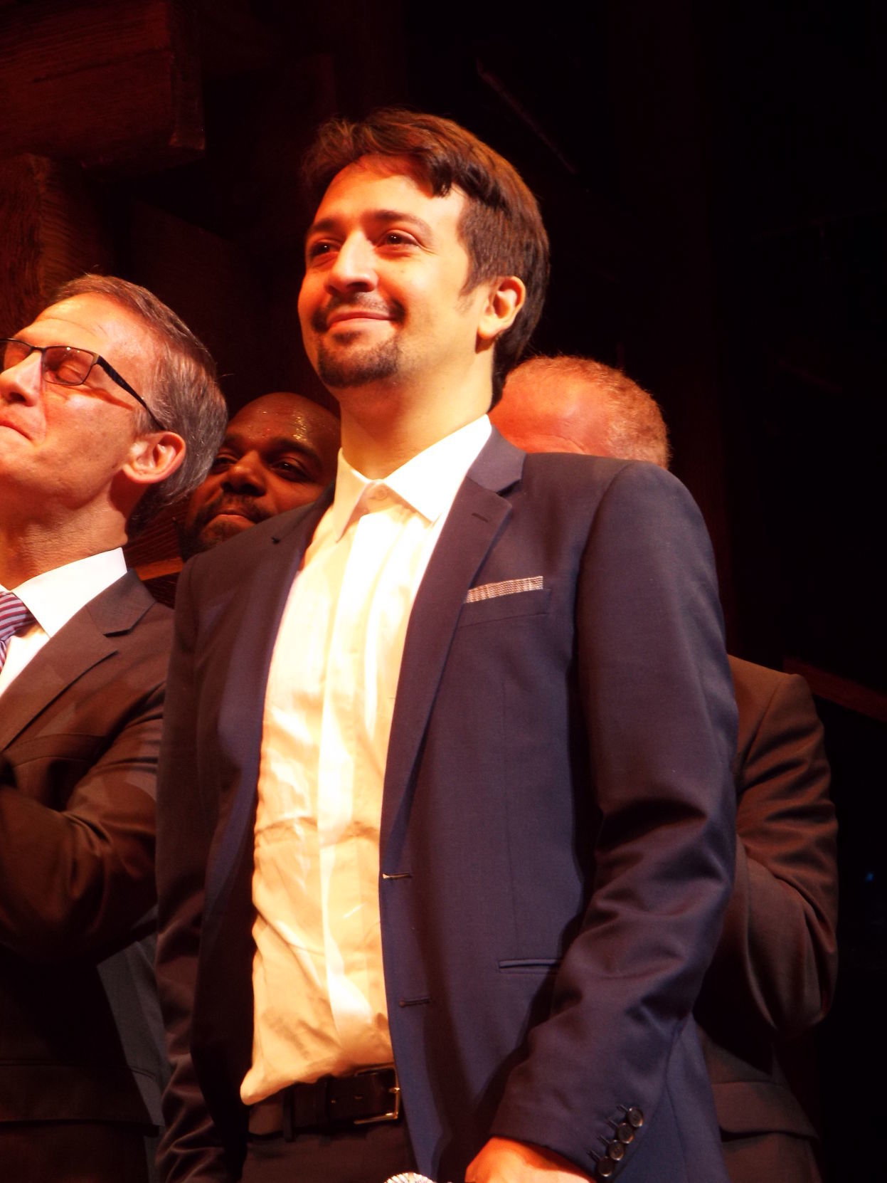 Lin-Manuel Miranda at opening